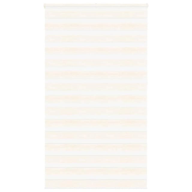 vidaXL Doppelrollo Marmorbeige 135x230cm Stoffbreite 130,9 cm Polyester 4014710