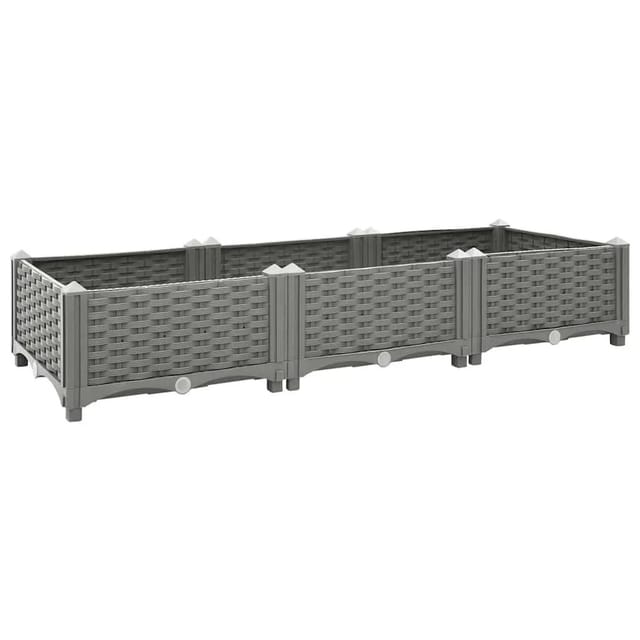 vidaXL Hochbeet 120x40x23 cm Polypropylen 153291