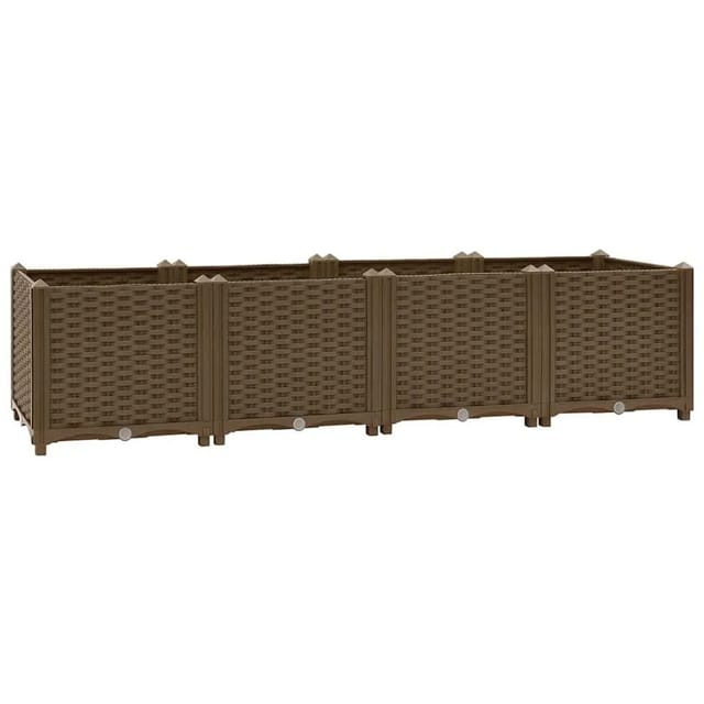 vidaXL Hochbeet 160 x 40 x 38 cm Polypropylen 316518