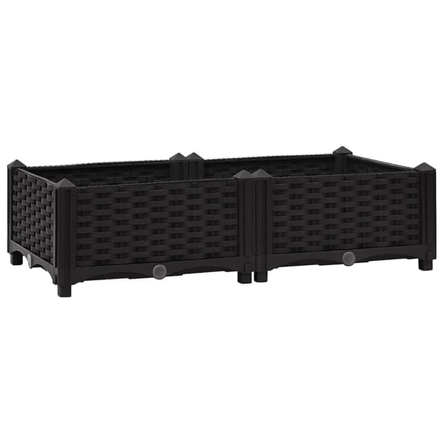 vidaXL Hochbeet 80x40x23 cm Polypropylen 316527