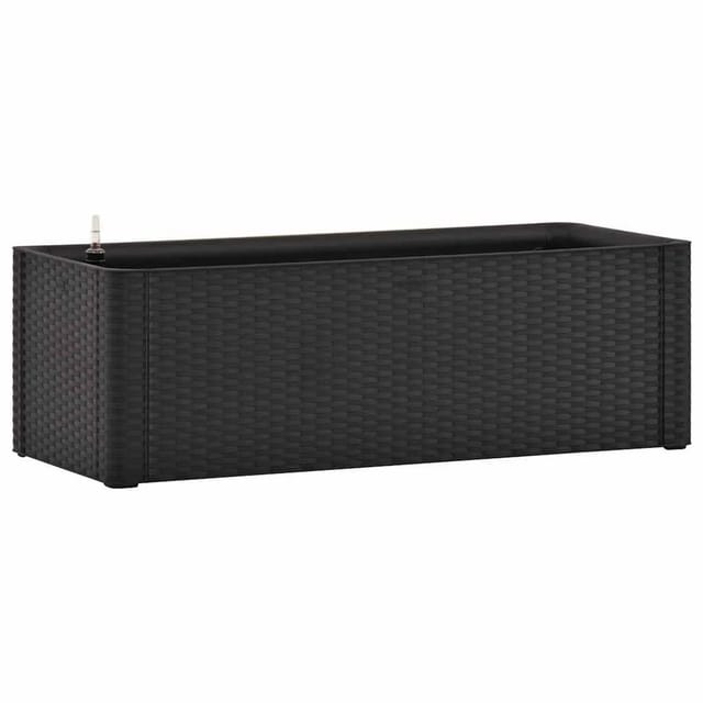 vidaXL Garten-Hochbeet Selbstbewässerungssystem Anthrazit 100x43x33 cm 313961