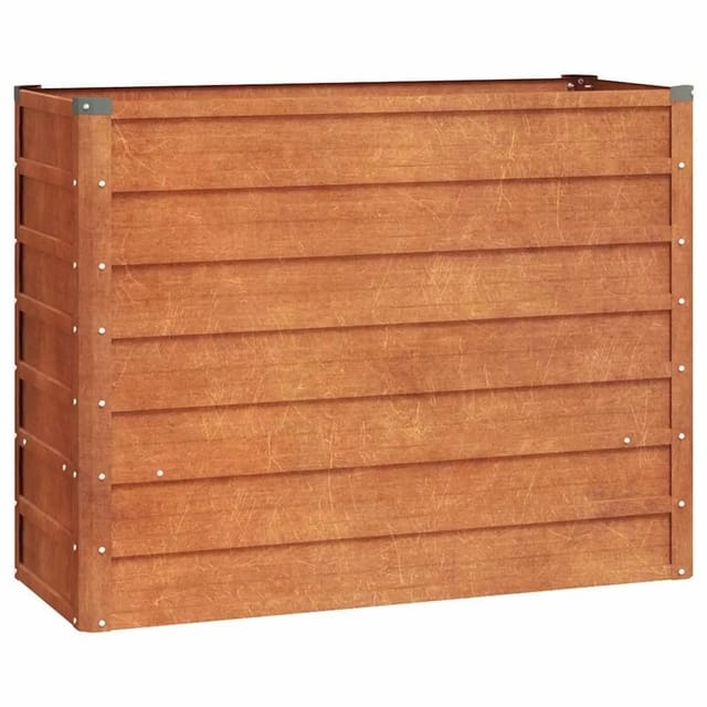 vidaXL Hochbeet Rostig 100x40x77 cm Cortenstahl 151951