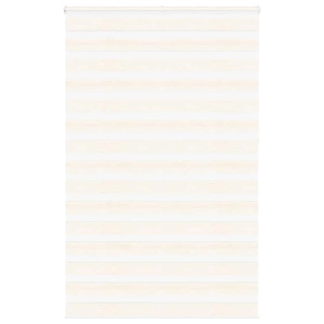 vidaXL Doppelrollo Marmorbeige 145x230cm Stoffbreite 140,9 cm Polyester 4014712