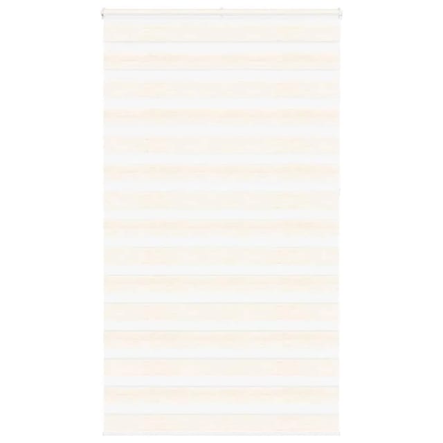 vidaXL Doppelrollo Marmorbeige 130x230cm Stoffbreite 125,9 cm Polyester 4014709