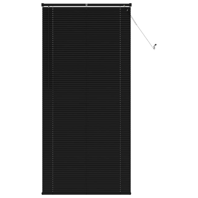 vidaXL Venetianer Jalousie Verstellbar Schwarz 213 x 100 cm PVC 42003751