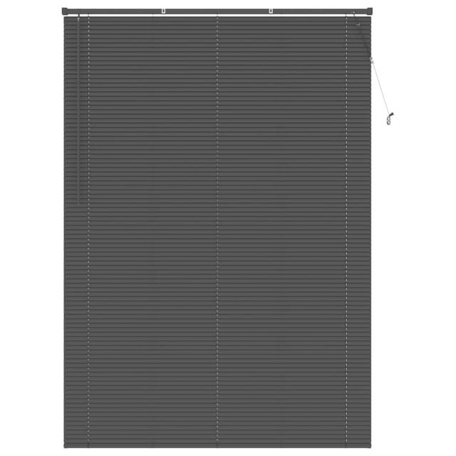 vidaXL Venetianer Jalousie Verstellbar Silber Grau 213 x 130 cm PVC 42003702