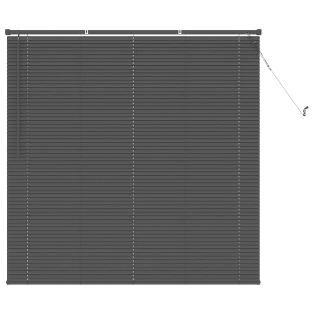 vidaXL Venetianer Jalousie Verstellbar Silber Grau 150 x 130 cm PVC 42003689