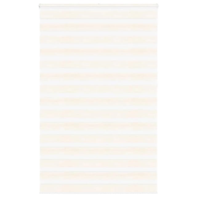 vidaXL Doppelrollo Marmorbeige 140x230cm Stoffbreite 135,9 cm Polyester 4014711