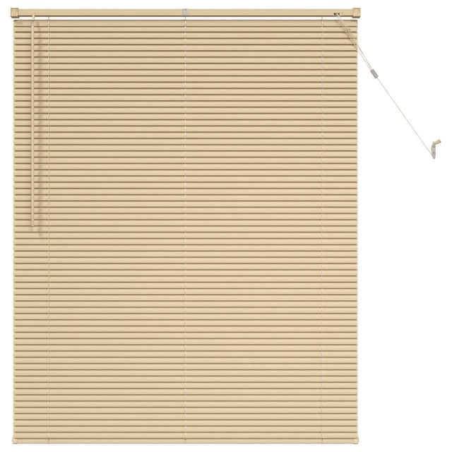 vidaXL Venetianer Jalousie Hellbraun mit Muster 150 x 110 cm PVC 42003765