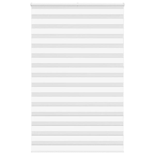 vidaXL Doppelrollo Weiß 150x230 cm Stoffbreite 145,9 cm Polyester 4014817