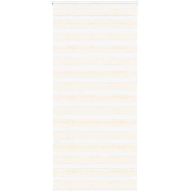 vidaXL Doppelrollo Marmorbeige 115x230cm Stoffbreite 110,9 cm Polyester 4014706