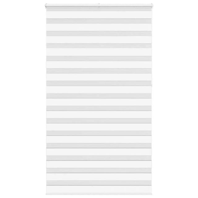 vidaXL Doppelrollo Weiß 120x230 cm Stoffbreite 115,9 cm Polyester 4014811