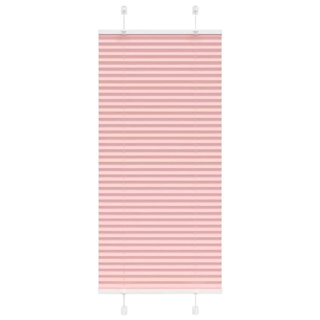 vidaXL Plissee Rosa 55x100 cm Stoffbreite 54,4 cm Polyester 4015423