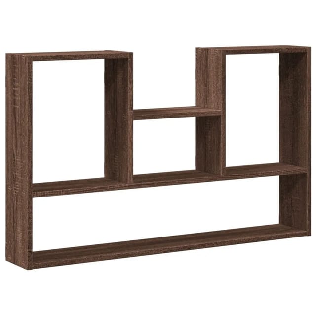 vidaXL Wandregal Braun Eichen-Optik 99x15x60 cm Holzwerkstoff 853242