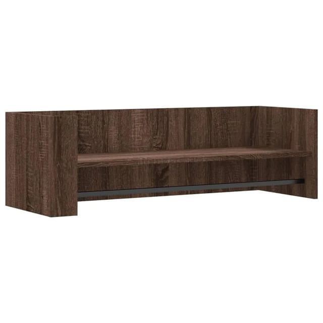 vidaXL Wandregal Braun Eichen-Optik 100x35x30,5 cm Holzwerkstoff 848464