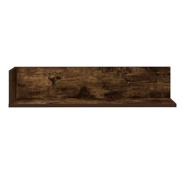 vidaXL Wandregale 2 Stk Räuchereiche 75x16,5x16,5 cm Holzwerkstoff 860035