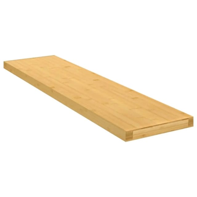 vidaXL Wandregal 80x20x2,5 cm Bambus 352730