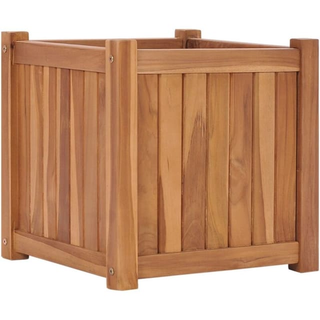 vidaXL Hochbeet 40x40x40 cm Massivholz Teak 48965
