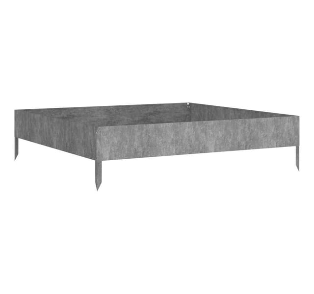 vidaXL Hochbeet 100x100x26 cm Cortenstahl 824514