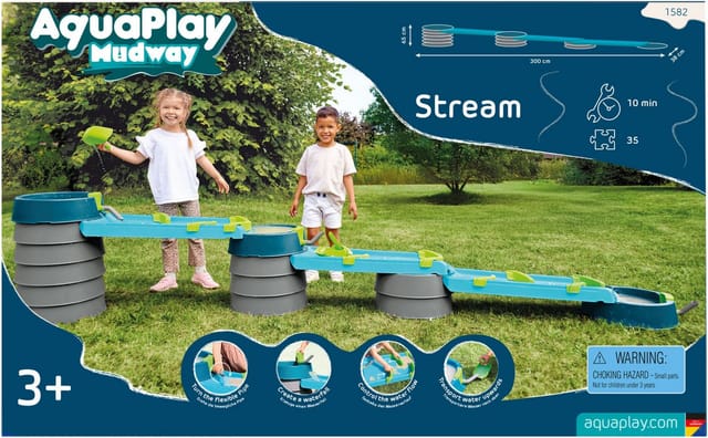 AquaPlay - Matschbahn Mudway Stream - Innovatives Spielsystem