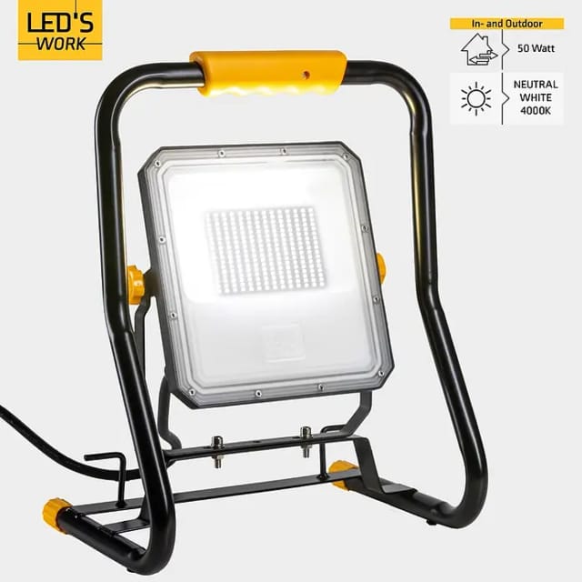 LED's Work LED Arbeitstrahler - 50 W 7000,m 4000 K IP54 IK08