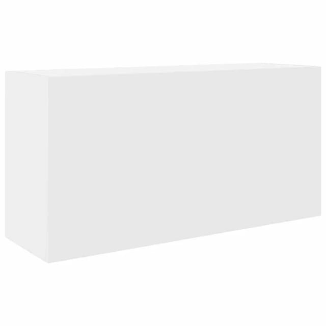 vidaXL Bad-Wandschrank Weiß 80x25x40 cm Holzwerkstoff 860085