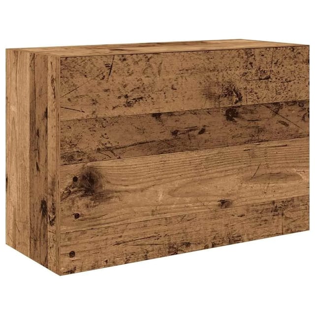 vidaXL Bad-Wandschrank Altholz-Optik 60x25x40 cm Holzwerkstoff 860074
