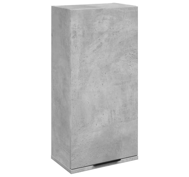 vidaXL Wand-Badschrank Betongrau 32x20x67 cm 856936