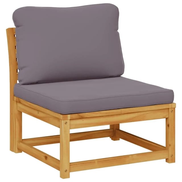 vidaXL Gartensofa mit Kissen Massivholz Akazie 366495