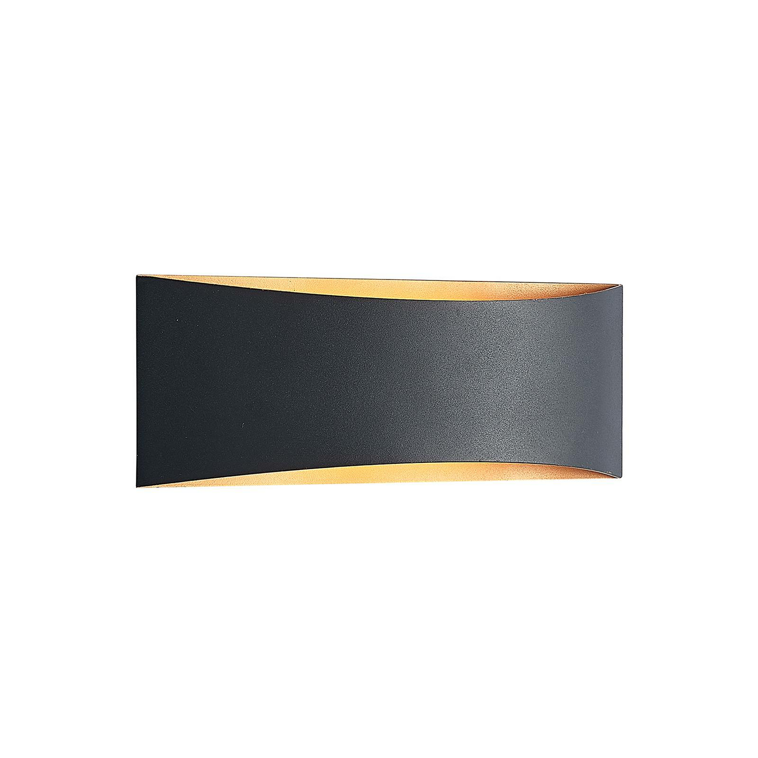 [gebraucht] B-ware Arcchio Wandlampe Wandleuchte Led Danta Schwarz Gold Aluminium Eisen Warmweiß824