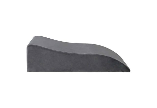 vidaXL Beinkissen Grau 68 x 40 x 18 cm 42020189
