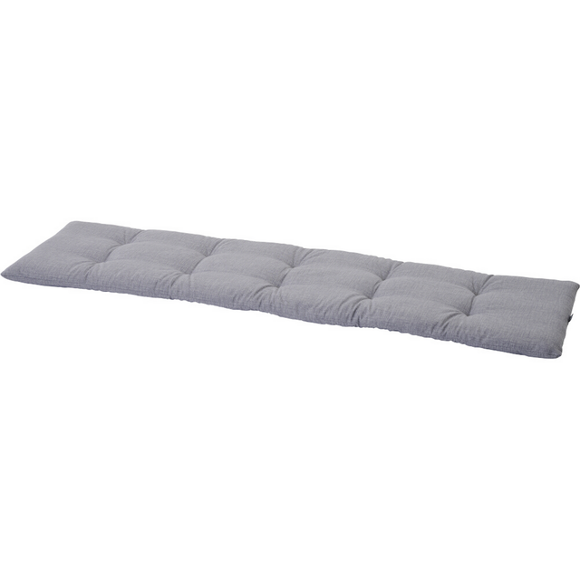 Siena Garden Bankauflage Tessin 150 cm x 38 cm x 6 cm Grau