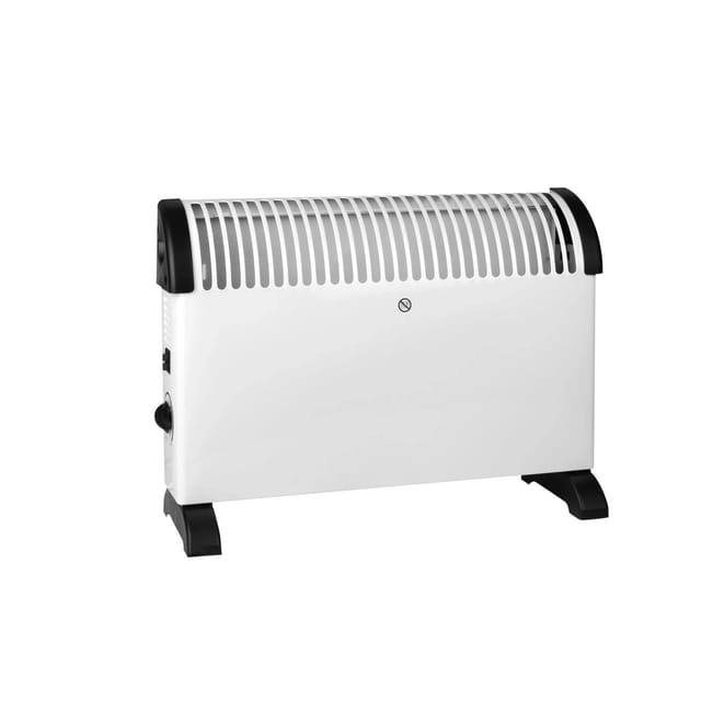 Wellogic Elektrischer Konvektor Heizkörper 2000 W Effiziente Zusatzheizung