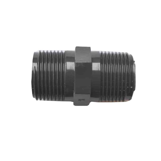 Cepex PVC-Doppelnippel 3/4 Zoll AG x AG aus PVC-U