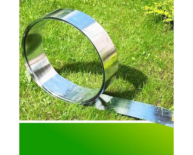 Green-Split Rasenkantenband aus Alu/Zink 15 cm x 15 m