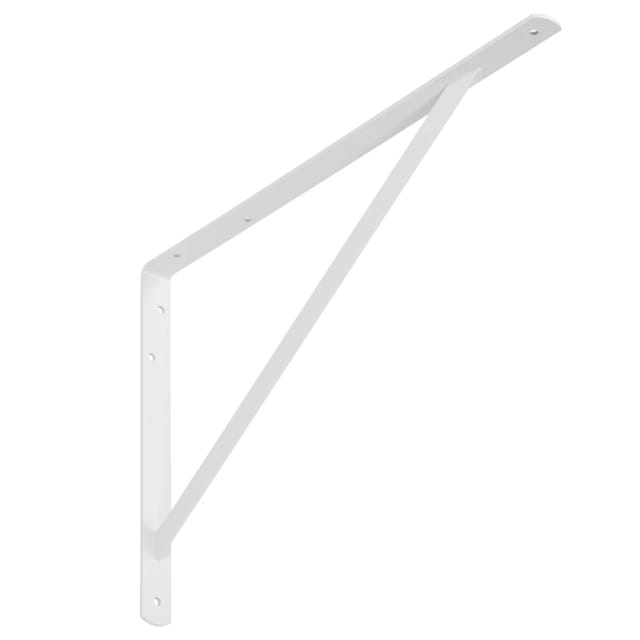 SOTECH Regalkonsole 500 x 325 x 30 mm 100 Kg Tragkraft Weiß Pulverbeschichtet