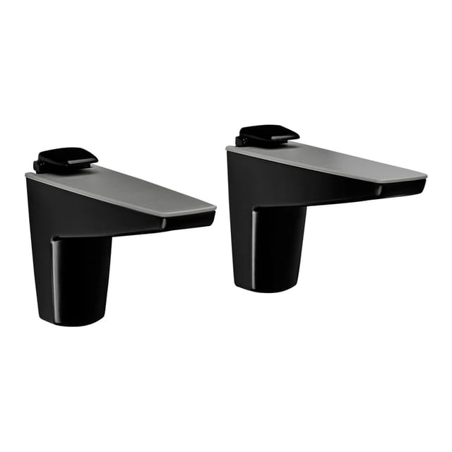SOTECH 1 Paar Regalbodenträger MOON S Schwarz