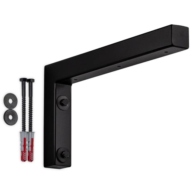 SOTECH Wandkonsole L-Winkel WK300 300 x 150 x 30 mm Schwarz Matt