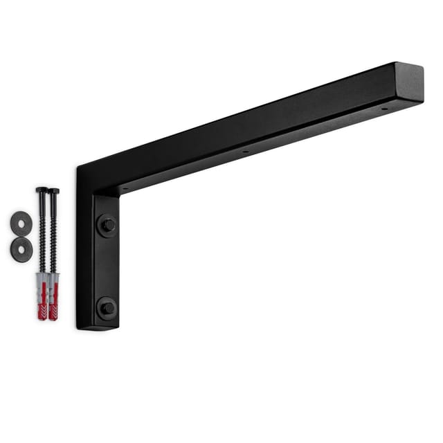 SOTECH Wandkonsole L-Winkel WK450 450 x 150 x 30 mm Schwarz Matt