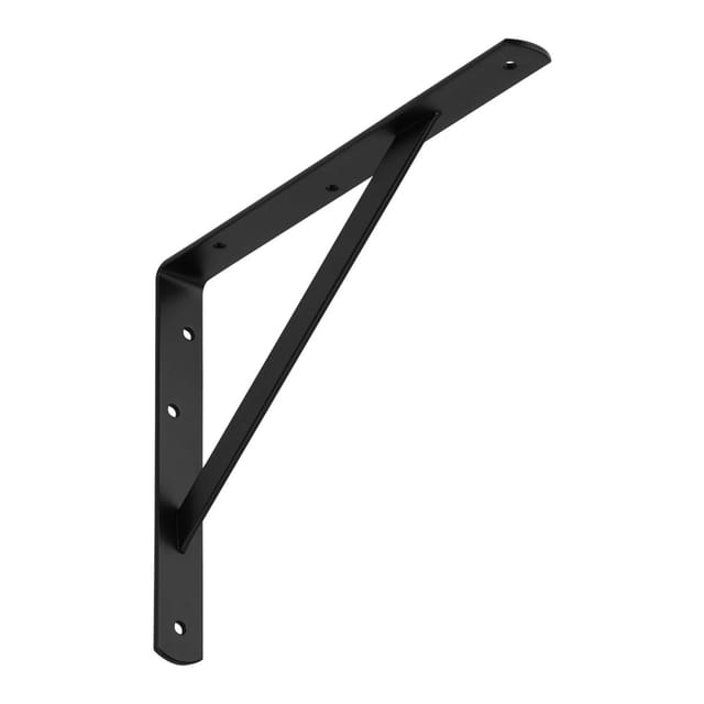SOTECH Regalkonsole 300 x 225 x 30 mm 100 Kg Tragkraft Schwarz Pulverbeschichtet