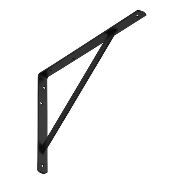 SOTECH Regalkonsole 400 x 275 x 30 mm 100 Kg Tragkraft Schwarz Pulverbeschichtet