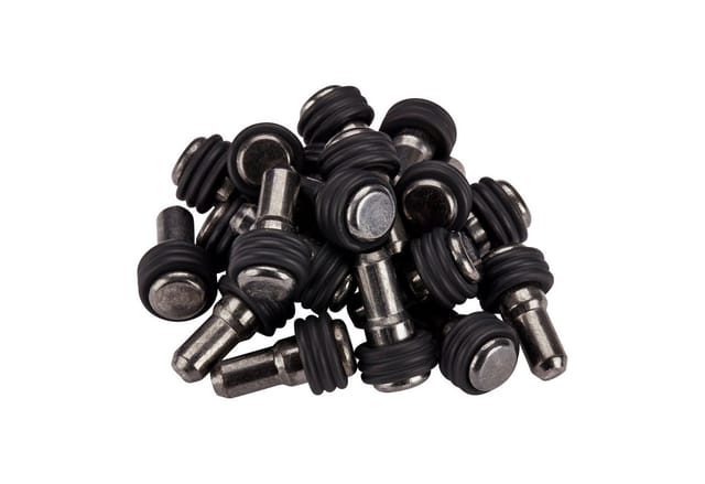 SOTECH 20 x Regalbodenträger OR für Ø 5 mm Bohrloch Schwarz