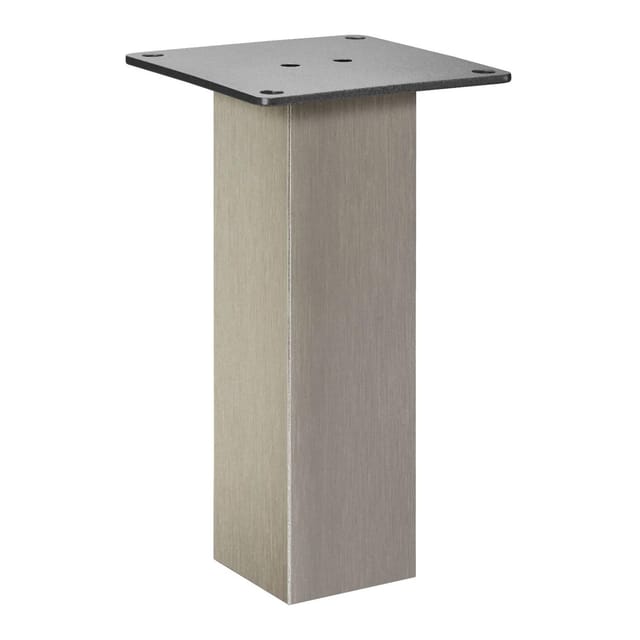 SOTECH Barkonsole OLBIA Eckig 50 x 50 mm Gerade Höhe 170 mm Edelstahloptik