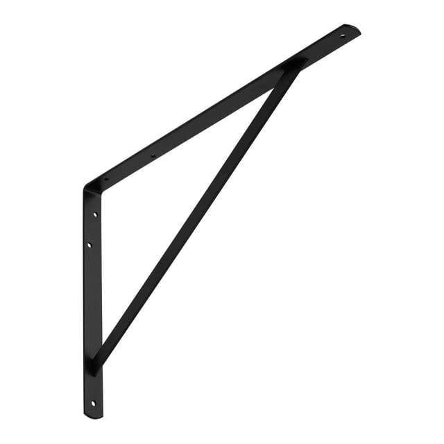 SOTECH Regalkonsole 500 x 325 x 30 mm 100 Kg Tragkraft Schwarz Pulverbeschichtet