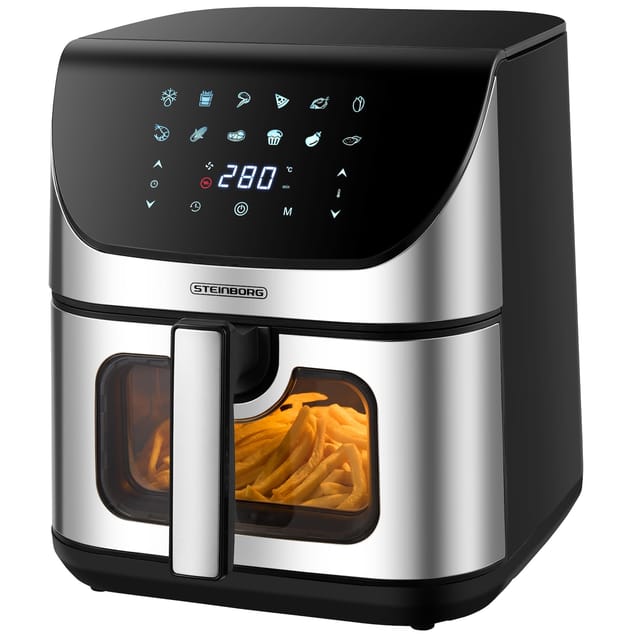 Steinborg SB-3150 Heißluftfritteuse 8 Liter 1700 Watt