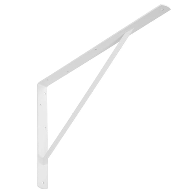 SOTECH Regalkonsole 600 x 375 x 40 mm 100 Kg Tragkraft Weiß Pulverbeschichtet