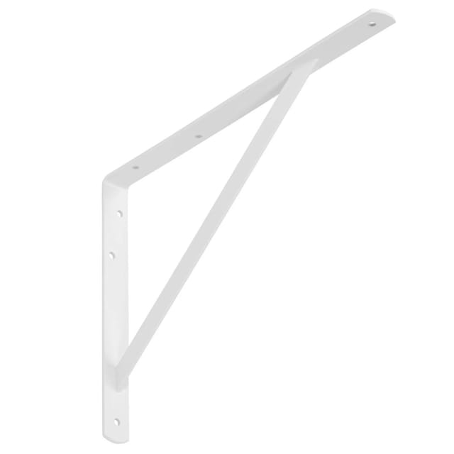 SOTECH Regalkonsole 400 x 275 x 30 mm 100 Kg Tragkraft Weiß Pulverbeschichtet