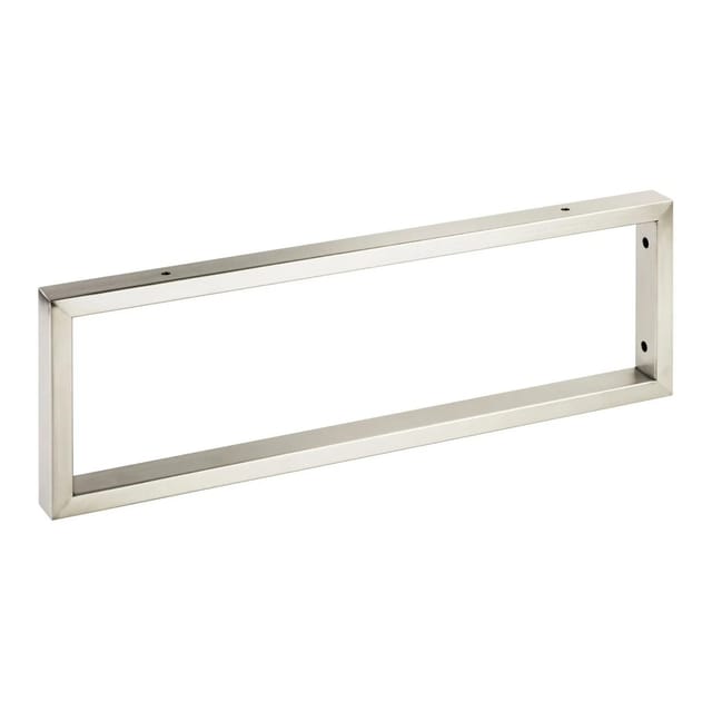 SOTECH 1 x Waschtischkonsole WK500 Rechteckig 500 x 150 mm Edelstahl Gebürstet
