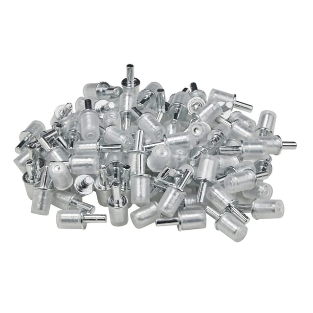 SOTECH 100 x Bodenträger D3 mm Gummiert Länge 7,5 mm
