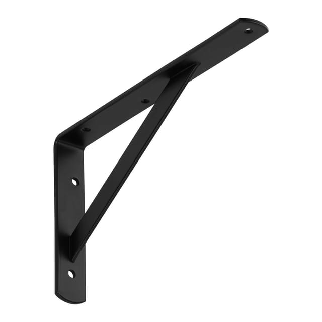 SOTECH Regalkonsole 250 x 150 x 30 mm 100 Kg Tragkraft Schwarz Pulverbeschichtet